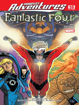 cover image of Marvel Adventures Fantastic Four, Issue 16